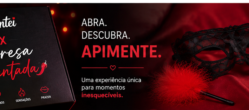 Apimentei lança Box Surpresa Apimentada e transforma presentes em experiências provocantes