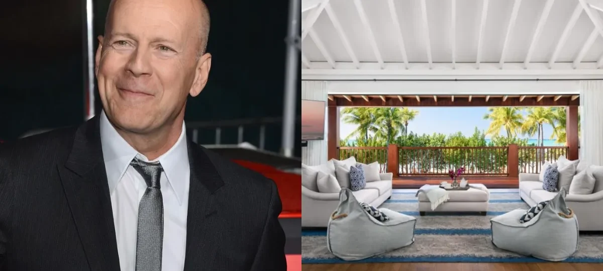Bruce Willis transforma terreno nas Ilhas Turcas e Caicos em refúgio familiar avaliado em R$ 188 milhões